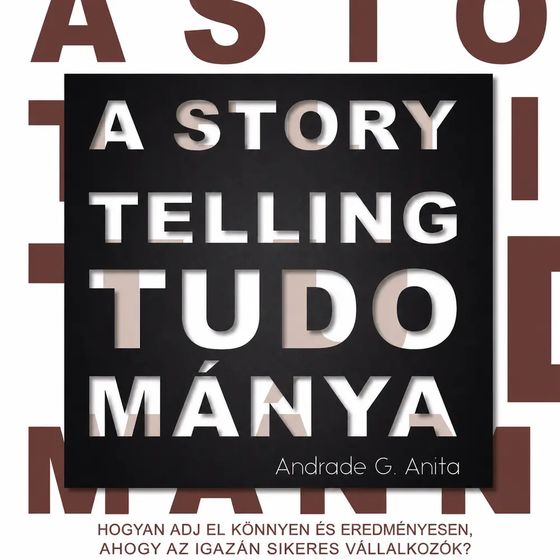 A storytelling tudománya hangoskönyv borító