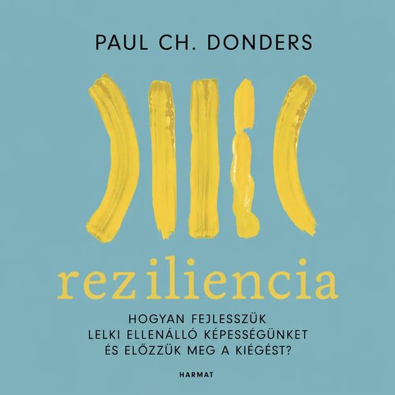 Reziliencia hangoskönyv borító